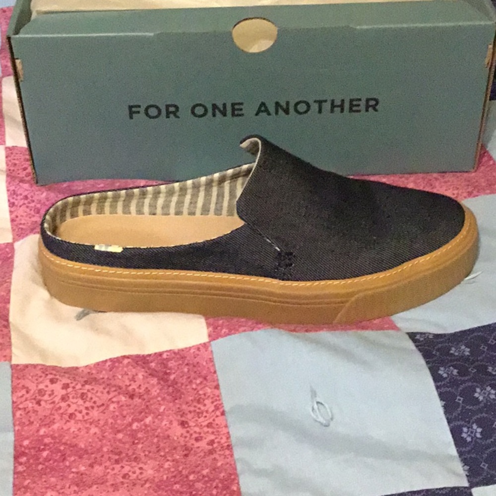 Toms Denim Mule Loafer